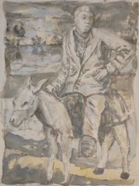 Der Wiederkehrer, 2021, Acryl auf Leinwand, 160 x 120 cm